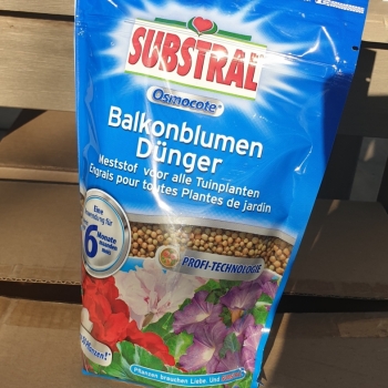 Langwerkende meststoffen (Osmocote) - losse korrels - 750 gr